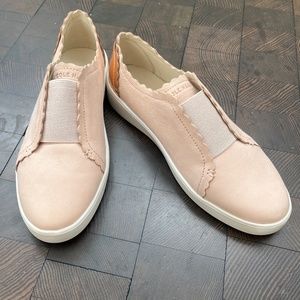 Cole Haan Pink Scalloped Sneakers
